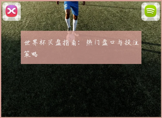 世界杯买盘指南：热门盘口与投注策略